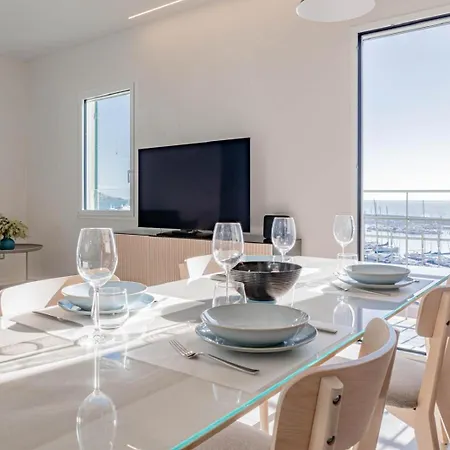 アパート Zaffiro Attico Sanremo- Stunning View Terrace